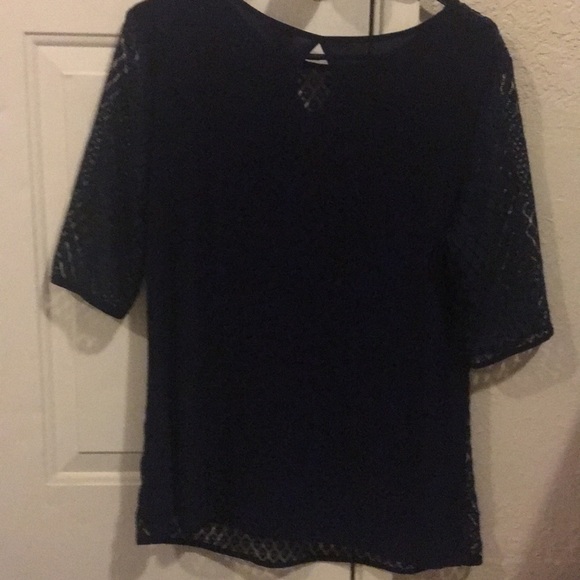 PenSeption Concept Dark Blue Lace Shirt (Medium) - Picture 2 of 2